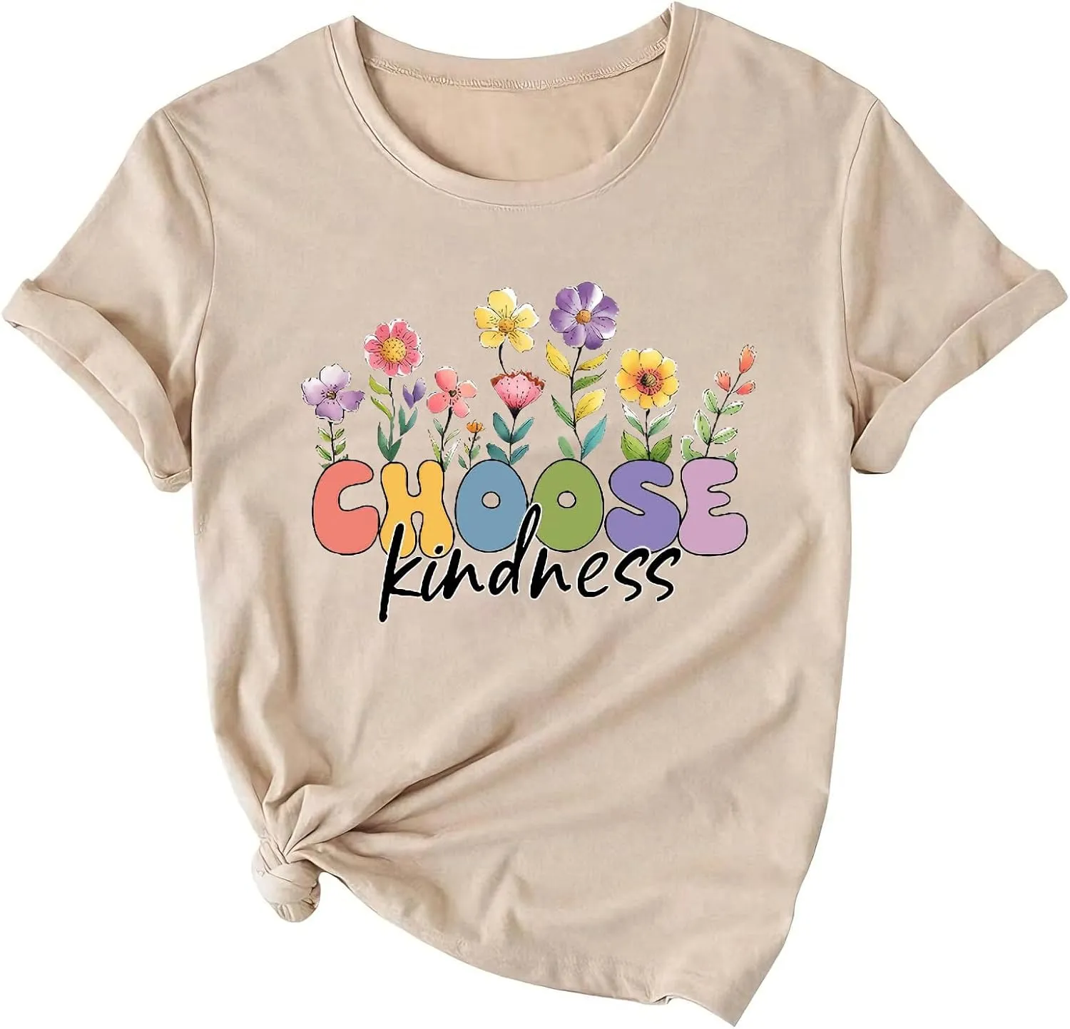 Be Still and Know Shirts for Women Casual Short Sleeve Christian Tee Tops