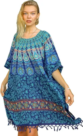 Boho Chic Pareo - Mandala Pareo - Bikini Swimsuit Cover Up - Beach Dress - Wrap