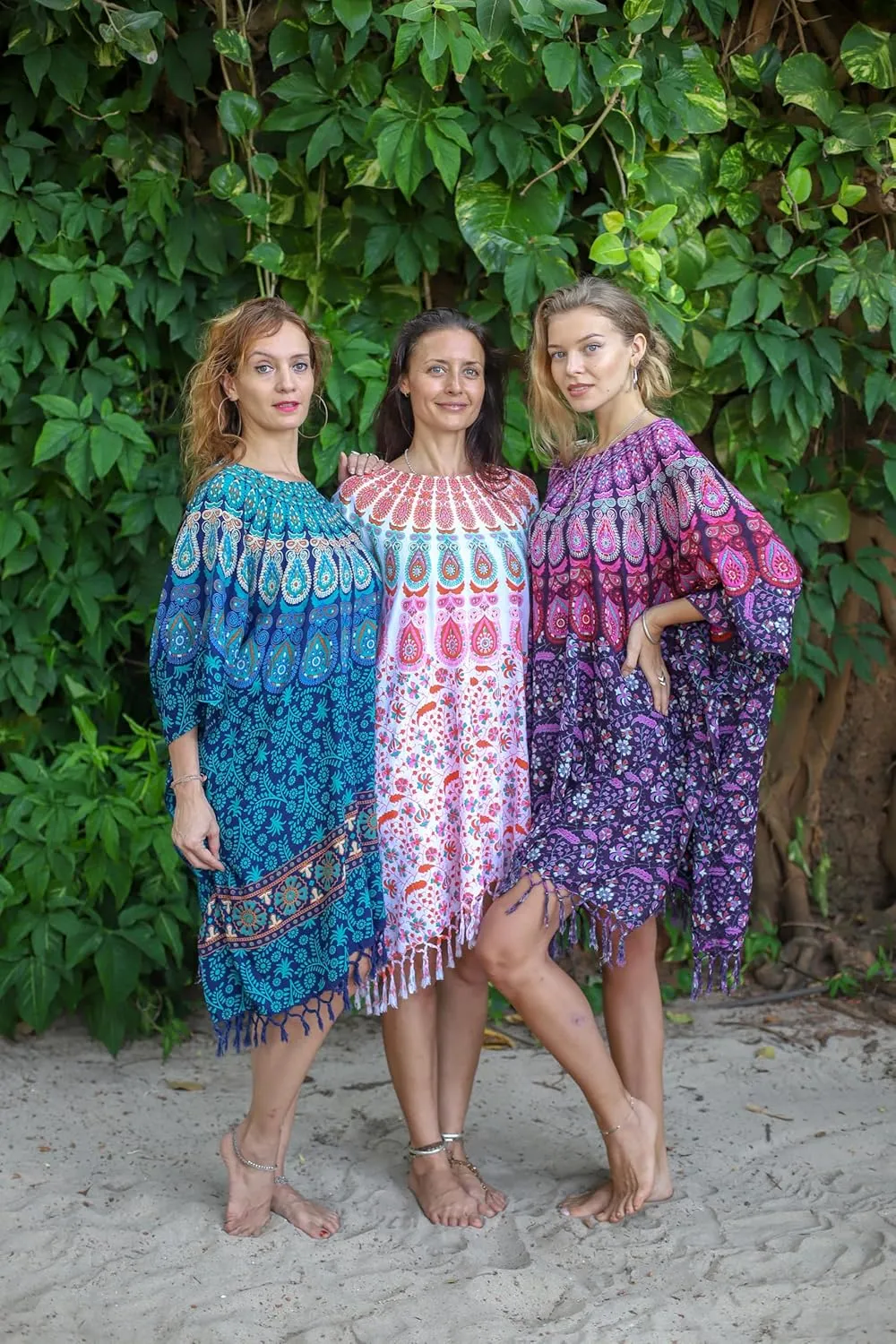 Boho Chic Pareo - Mandala Pareo - Bikini Swimsuit Cover Up - Beach Dress - Wrap
