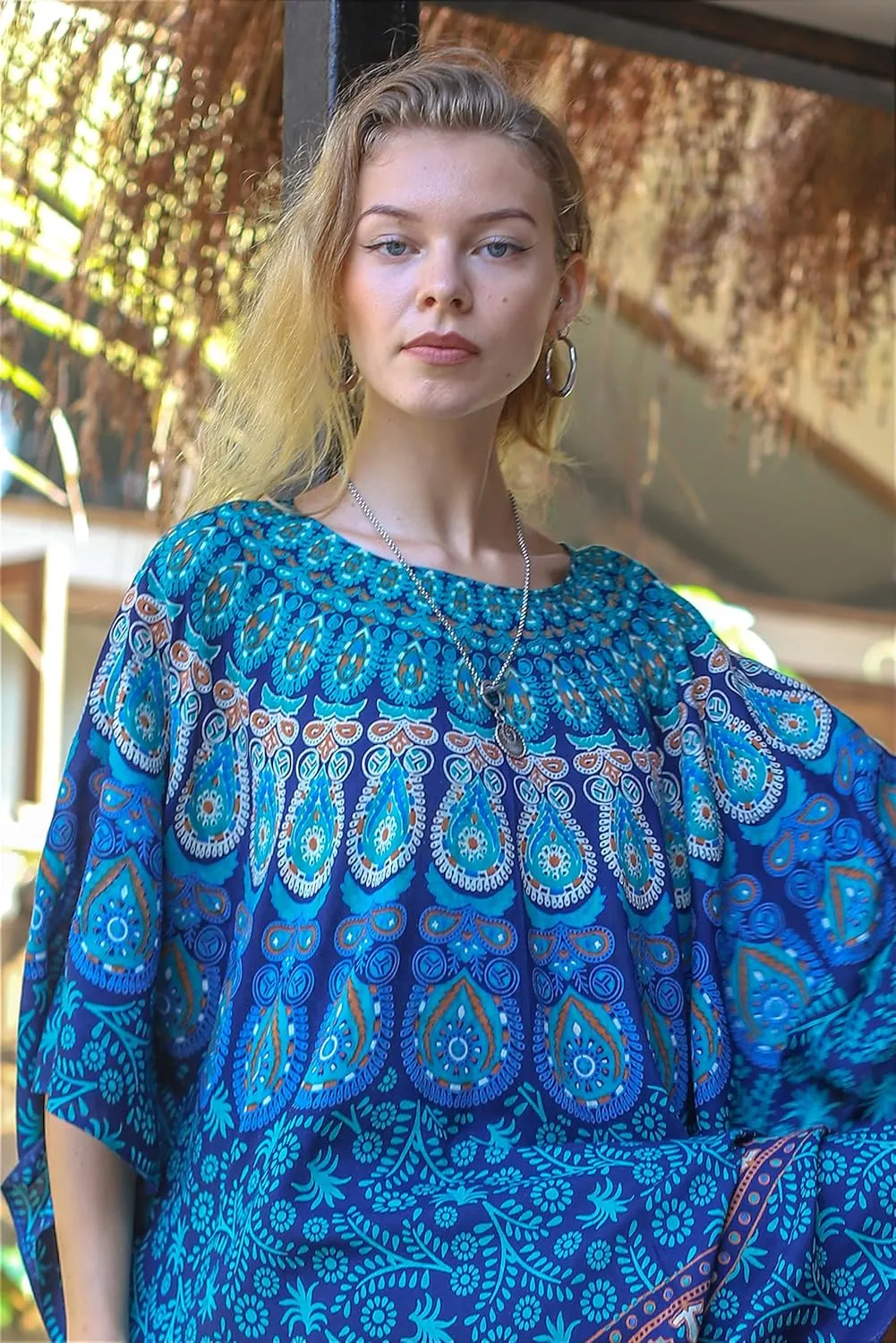 Boho Chic Pareo - Mandala Pareo - Bikini Swimsuit Cover Up - Beach Dress - Wrap