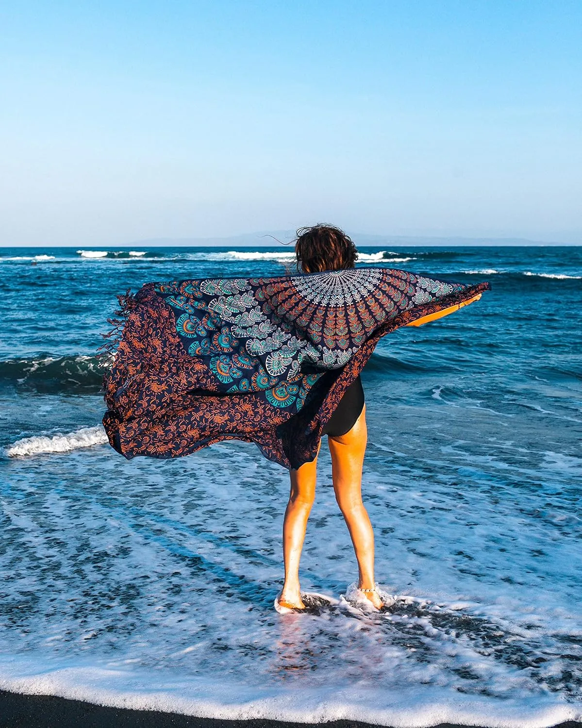 Boho Chic Pareo - Mandala Pareo - Bikini Swimsuit Cover Up - Beach Dress - Wrap