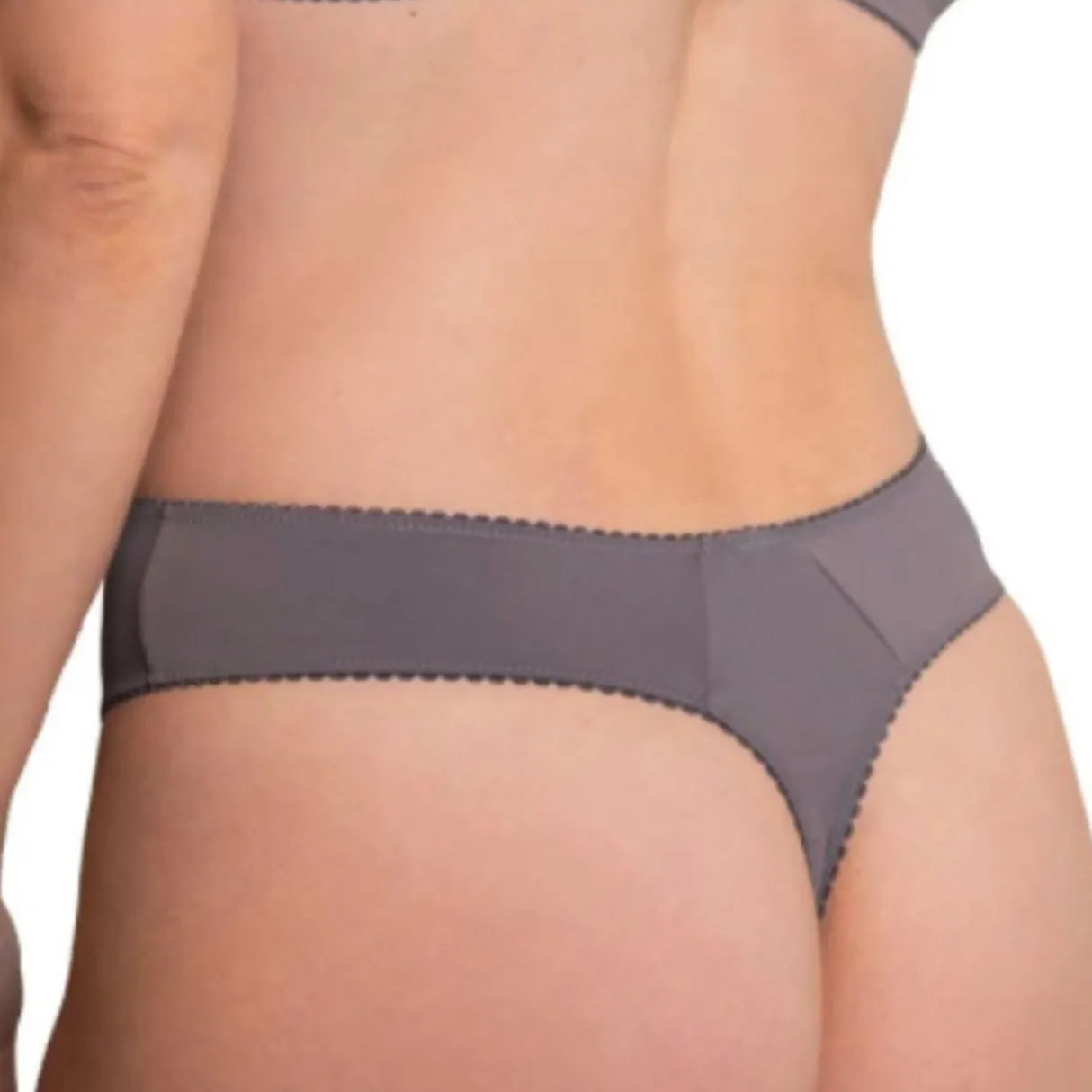 Fit Fully Yours - Bridget Thong - Deep Mauve Plum