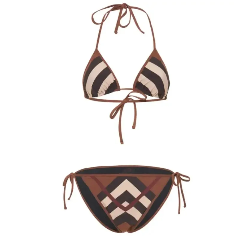 Guan Maio Pleated Bikini Set