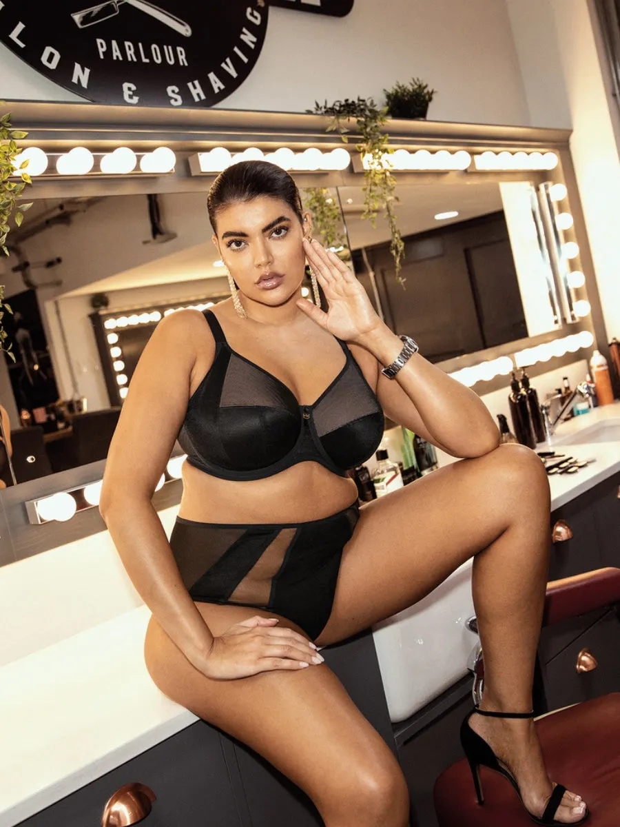Kintai Underwired Bra - Black