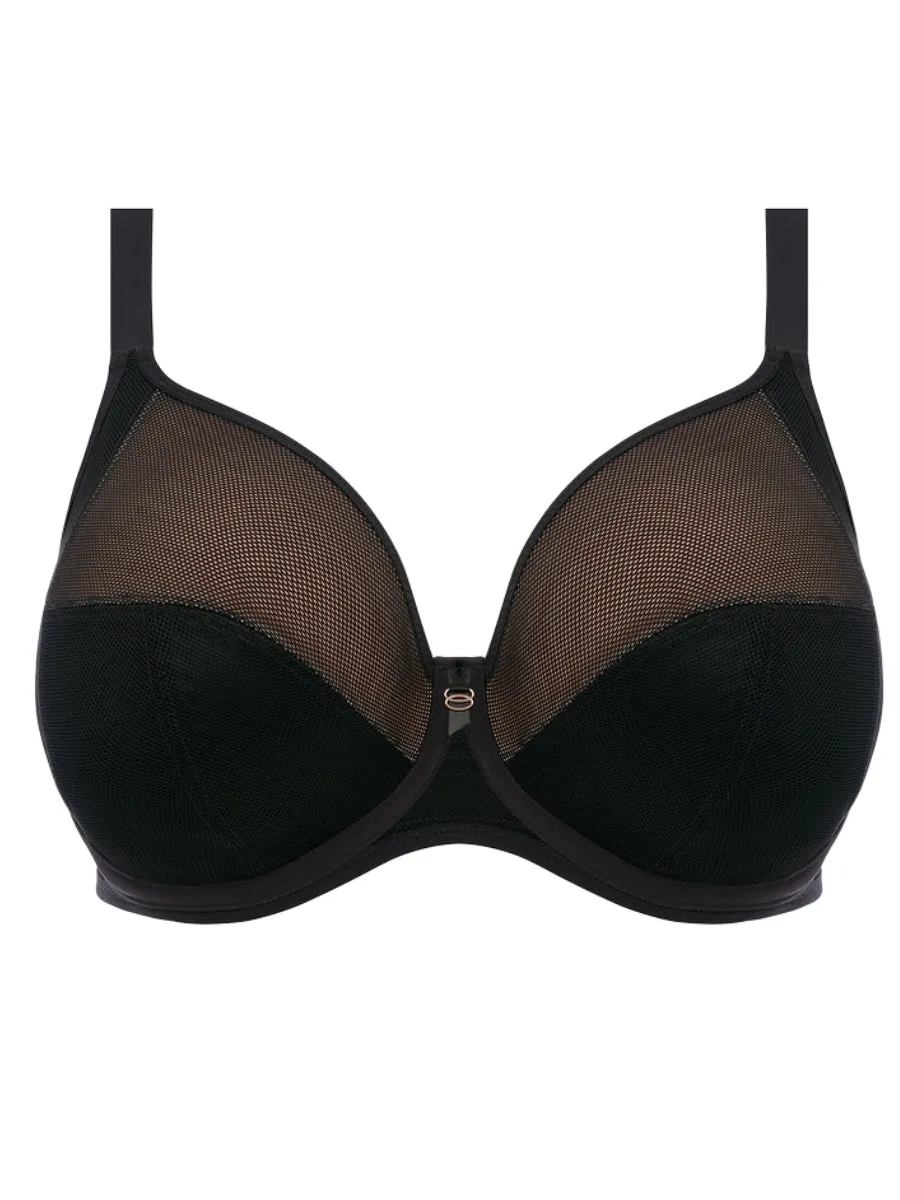 Kintai Underwired Bra - Black