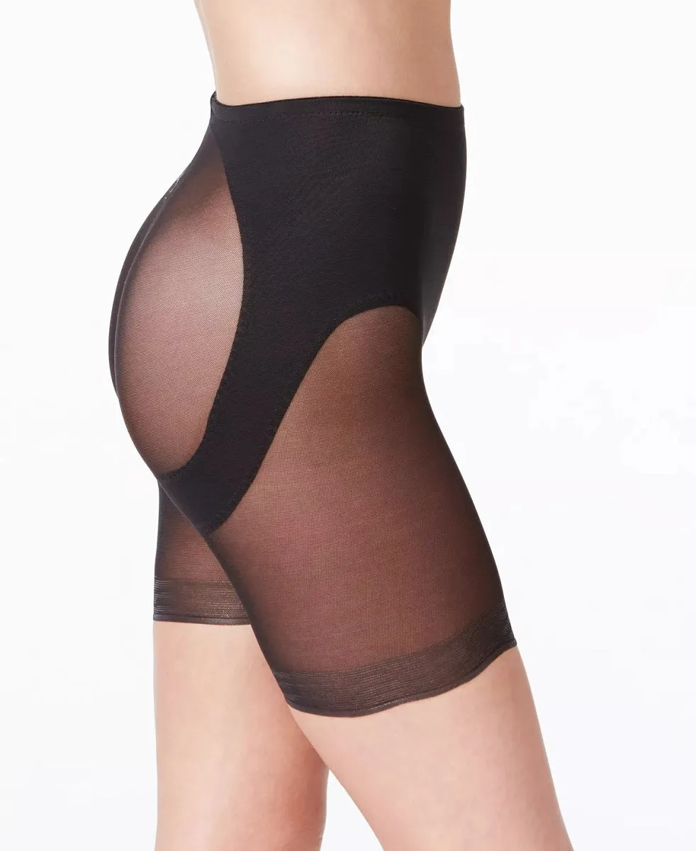 Miraclesuit Shapewear Basic Colors Sexy Sheer Shaping Rear Lifting Boy Short 2776