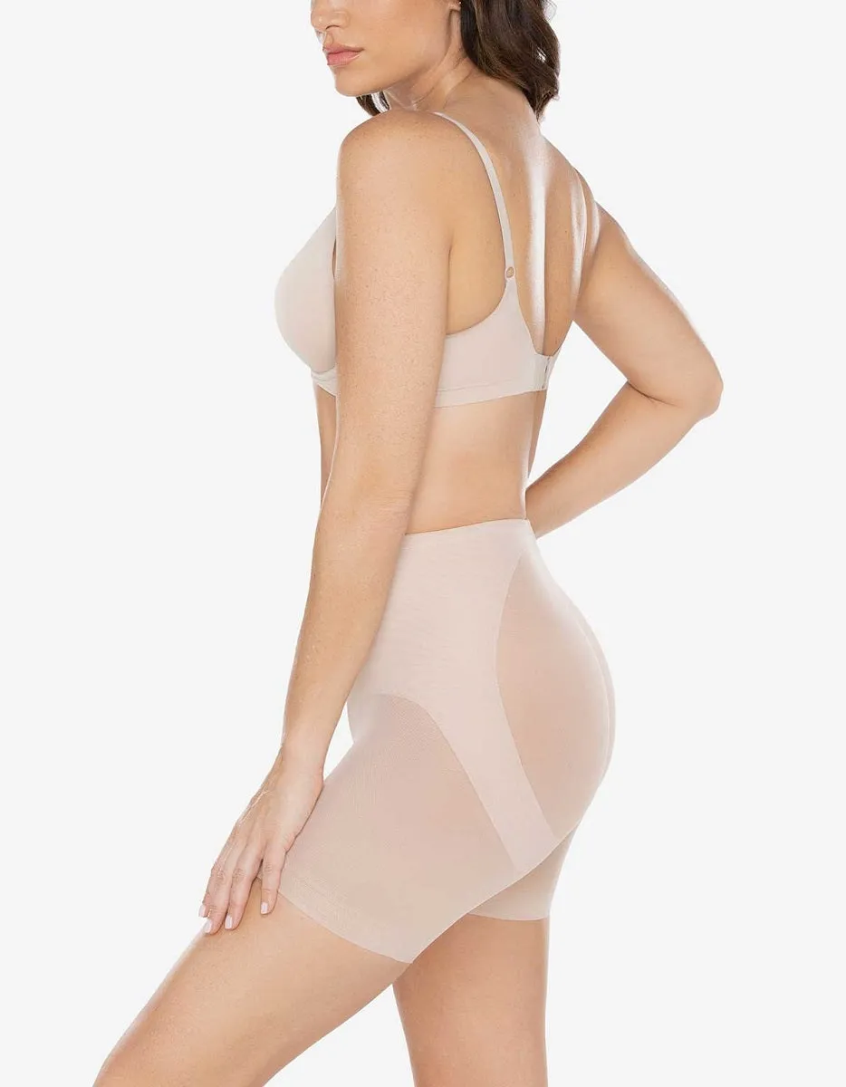 Miraclesuit Shapewear Basic Colors Sexy Sheer Shaping Rear Lifting Boy Short 2776