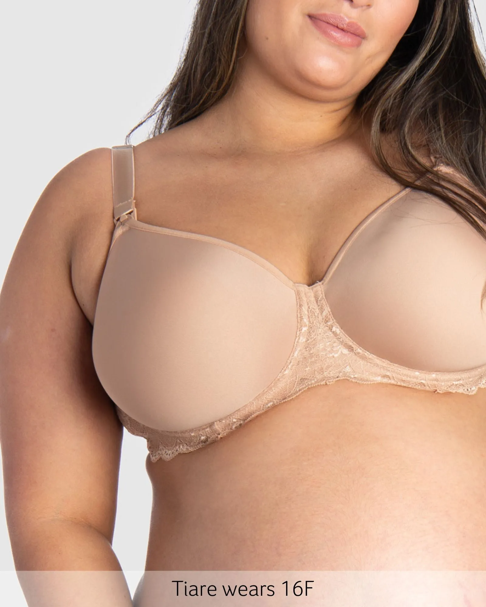 Obsession Contour T-Shirt Nursing Bra - Almond