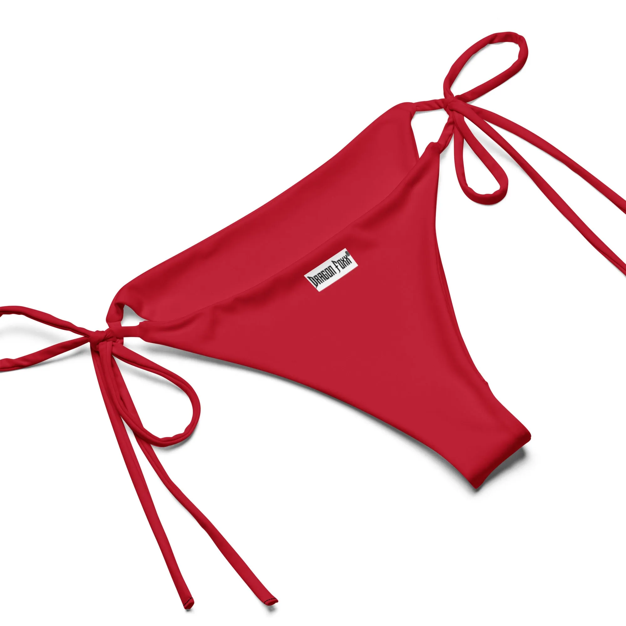 Red Eco String Bikini