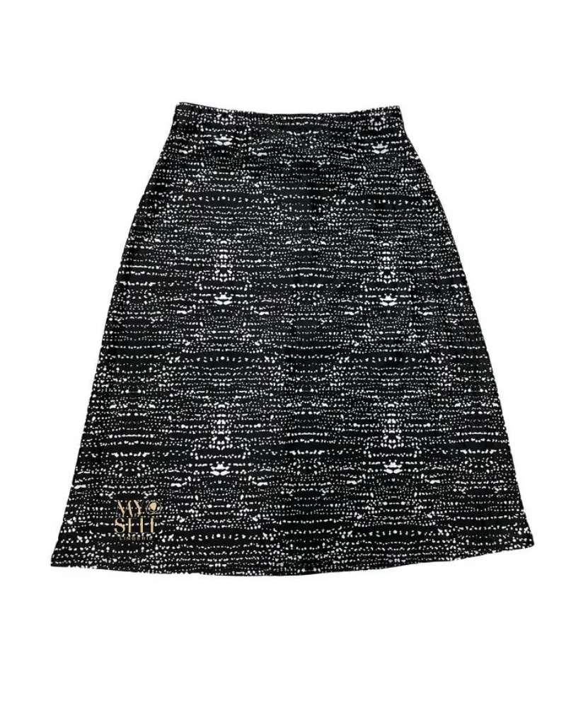 S22-APS-G Galaxy Print A-Line Swim Skirt