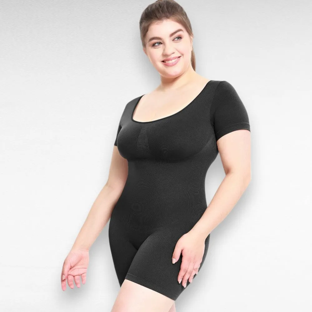 Sculpting Shapewear Short Sleeve Bodysuit