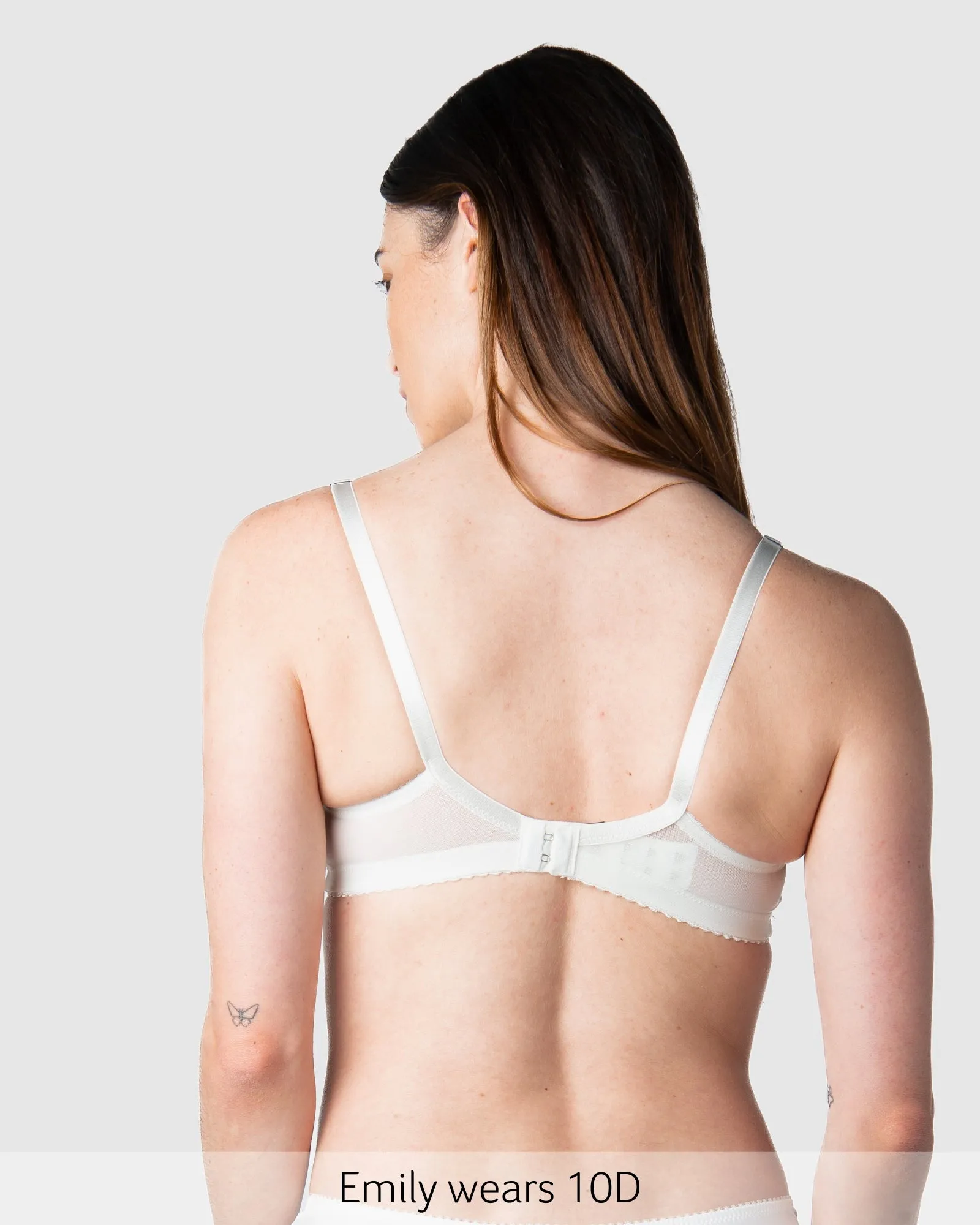 Show Off Wirefree Nursing Bra - Ivory