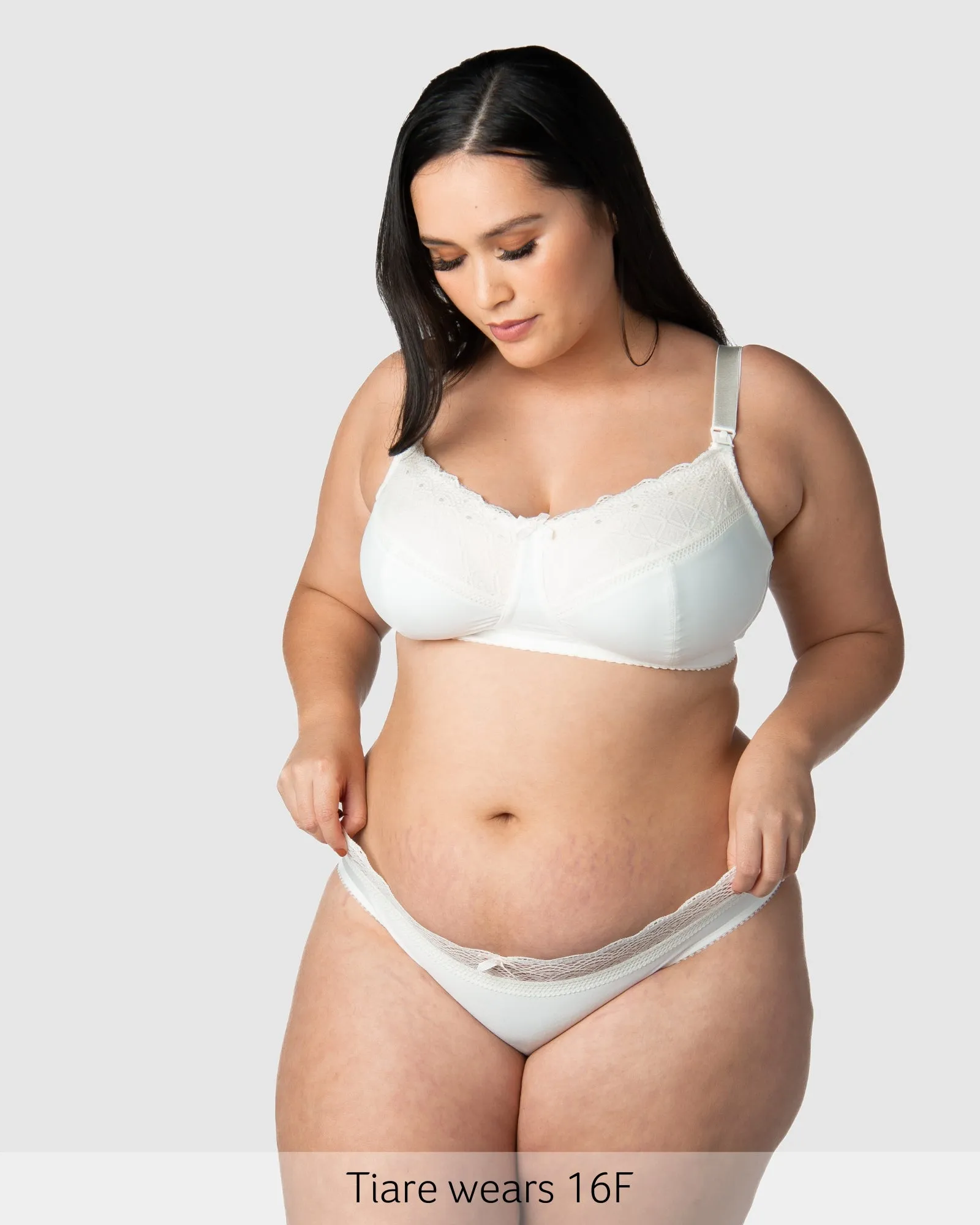 Show Off Wirefree Nursing Bra - Ivory
