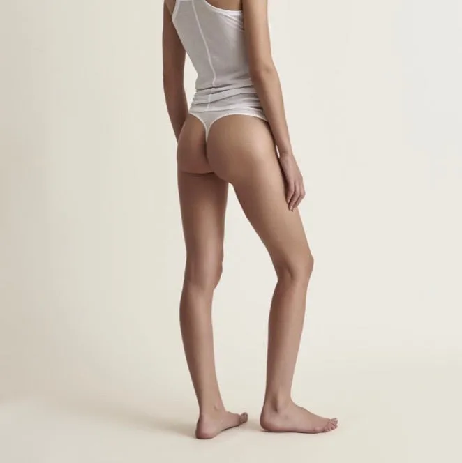 SKIN Basic organic thong