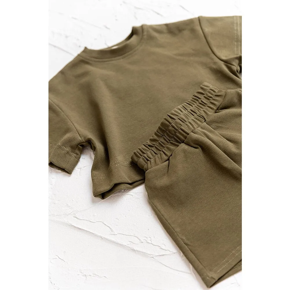 Summer Baby Casual Set T-Shirt   Shorts