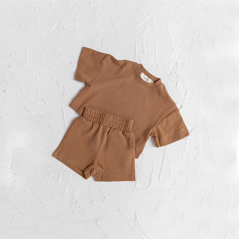 Summer Baby Casual Set T-Shirt   Shorts