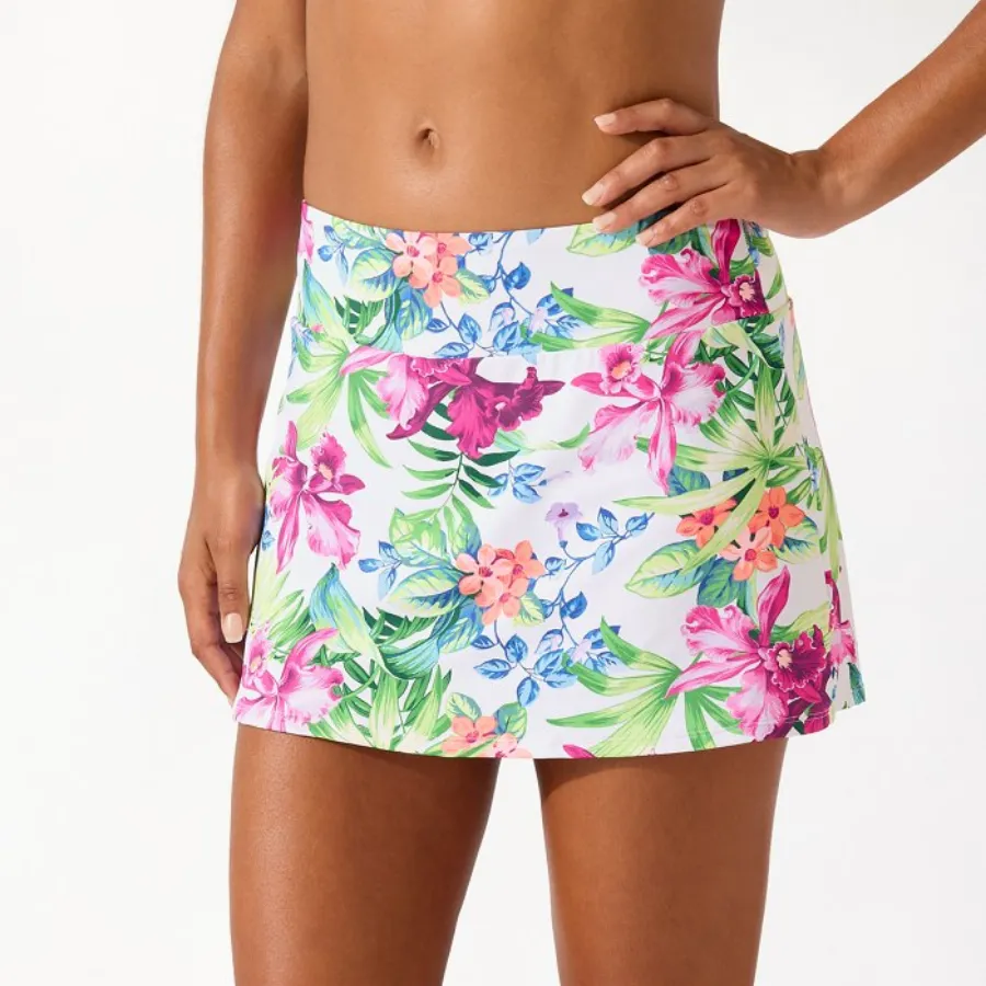 Tommy Bahama Skort SS200382 - Coastal Gardens White