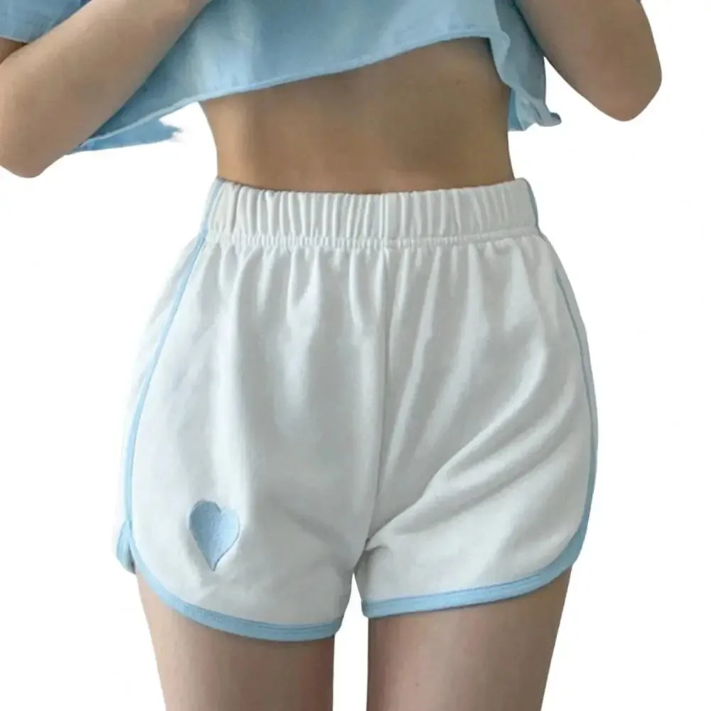 Women A-line Comfortable Quick Dry Elastic Waist Dress Up Thin Summer Sporty Workout Breathable Clothing Short