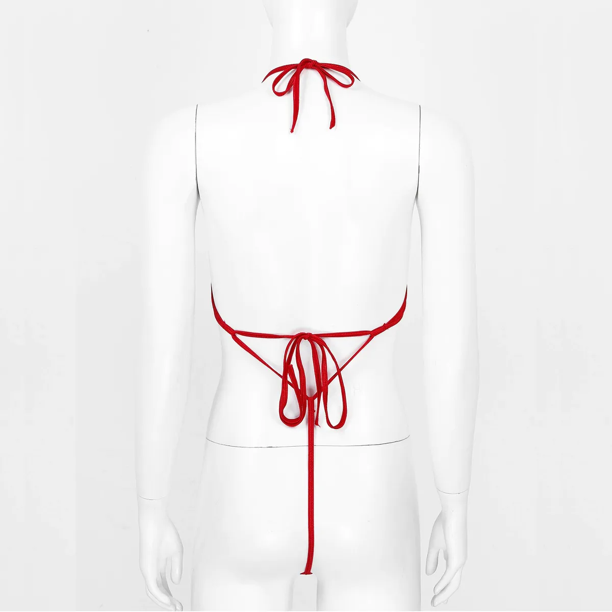 Women's Sexy Micro Bikini Swimsuit / Cut-Out Lace-up Monokini / Backless Bodysuit for Ladies