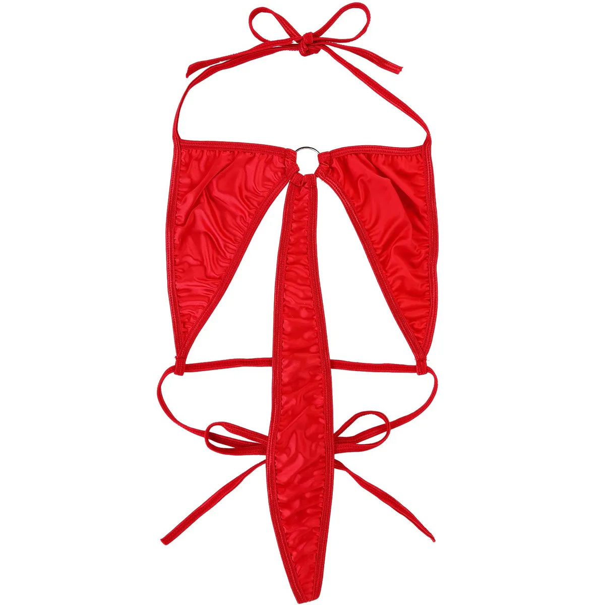 Women's Sexy Micro Bikini Swimsuit / Cut-Out Lace-up Monokini / Backless Bodysuit for Ladies