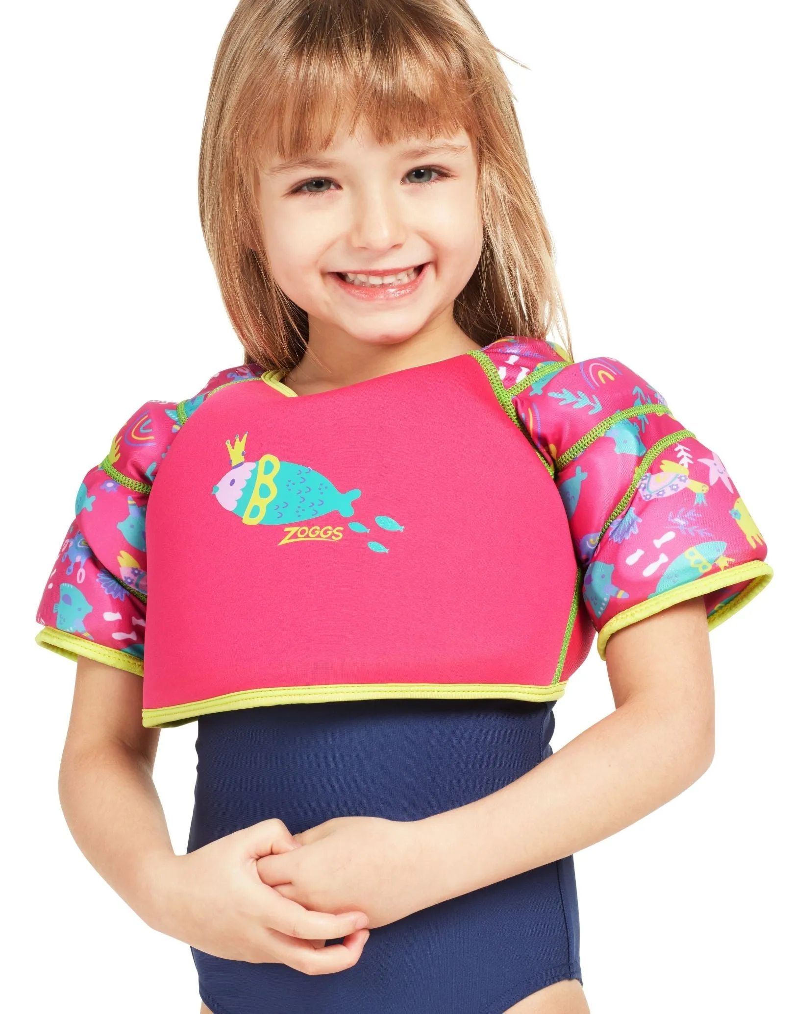 Zoggs Sea Queen Water Wings Swim Vest - Pink